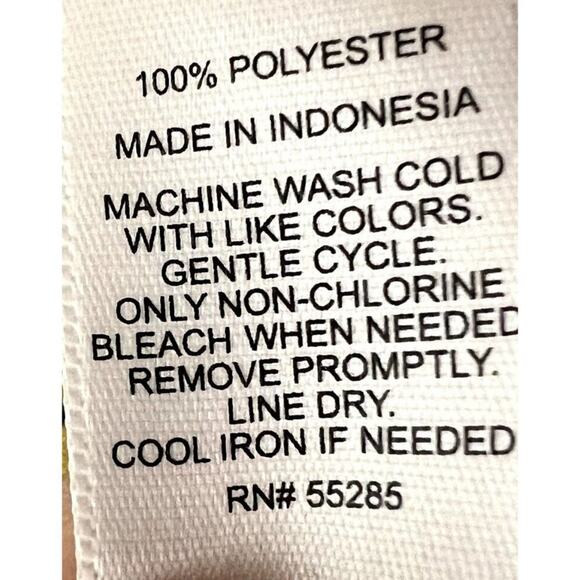 Express The Portofino Shirt Top Blouse Button Up Woman XS Long Sleeve Floral - Picture 4 of 5